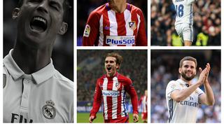 Jamás pensaste ver a Cristiano fuera de esta galería: los 15 jugadores más rápidos del Real Madrid-Atlético