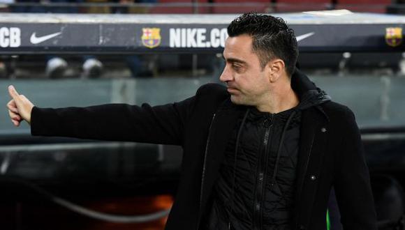 Xavi firmó contrato con Barcelona hasta mediados del 2024. (Foto: AFP)