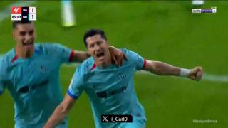 ¡No perdona! Gol de penal de Lewandowski para el 2-1 en Barcelona vs. Osasuna [VIDEO]
