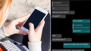 Indignación por el comentario de una inmobiliaria al ver la foto de perfil de WhatsApp de una joven