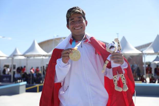 Deyvid Tuesta ganó su primera medalla de oro en los Juegos ODESUR. (Asunción 2022)