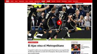 Triunfazo: esto dijo la prensa internacional tras el triunfo del Ajax sobre Tottenham por Champions [FOTOS]