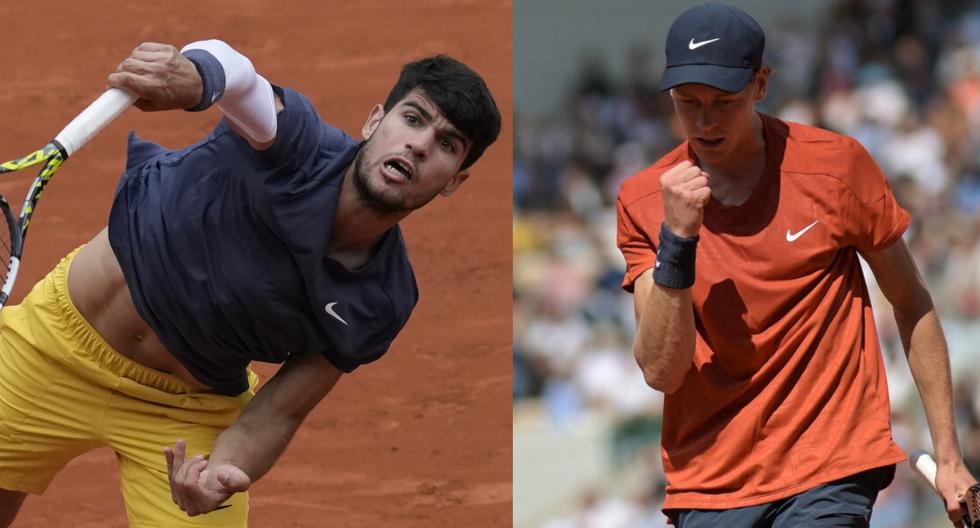 ¿A qué hora juegan Carlos Alcaraz vs. Jannik Sinner por las semifinales de Roland Garros?