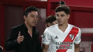 Marcelo Gallardo y su solicitud de que patee Julián Álvarez el penal en favor de River Plate [VIDEO]