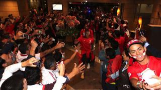 Selección Peruana: el emocionante recibimiento en el hotel tras vencer a Ecuador