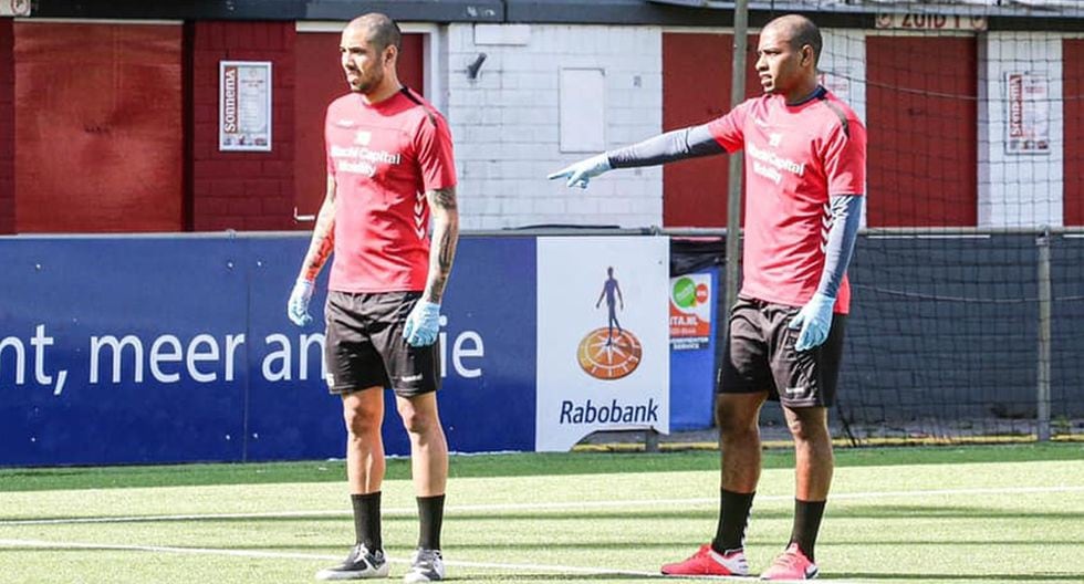 Peña y Araujo volvieron a los entrenamientos en Países Bajos (Foto: FC Emmen)