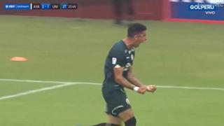 Con centro de Novick: Federico Alonso colocó el 2-2 en el Universitario vs. Ayacucho FC [VIDEO]