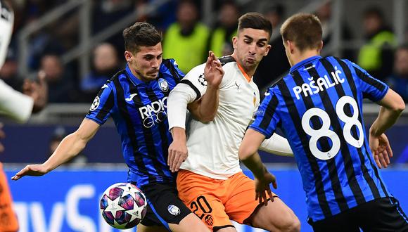 Atalanta y Valencia jugaron en Milán el pasado 19 de febrero. (AFP)