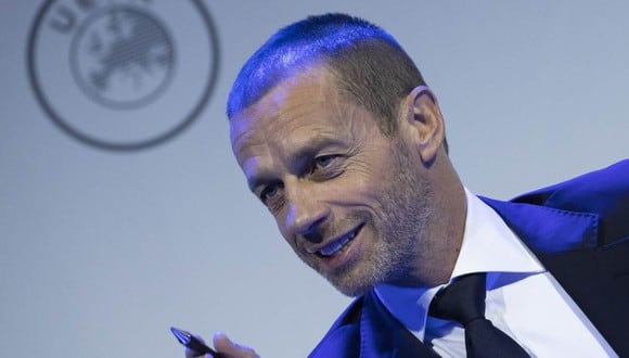 Aleksander Ceferin, presidente de la UEFA. (Foto: AP)