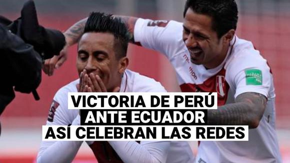 Reactions in networks about the triumph of the Peruvian team