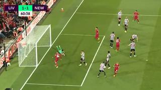 Golazo de Firmino para el 1-1 de Liverpool sobre Newcastle por la Premier League