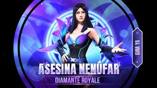 Free Fire ofrece el skin Asesina Nenúfar y así lo puedes comprar con diamantes gratis [NO HACK]