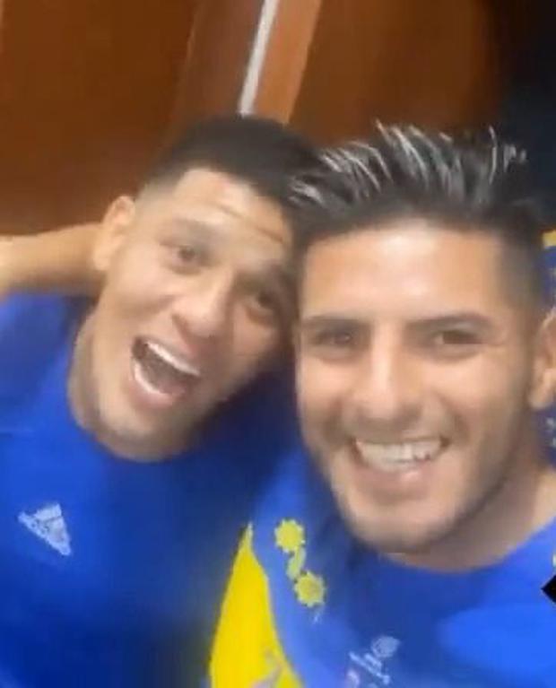 Marcos Rojos y Carlos Zambrano pelean por un lugar en el once de Boca. (Foto: Instagram)