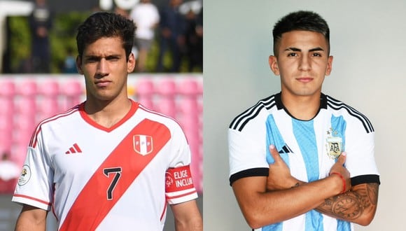 Perú vs. Argentina se enfrentan por el Preolímpico Sub 23. (Foto: Composición)
