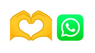 WhatsApp: qué significa realmente el emoji de las manos formando un corazón