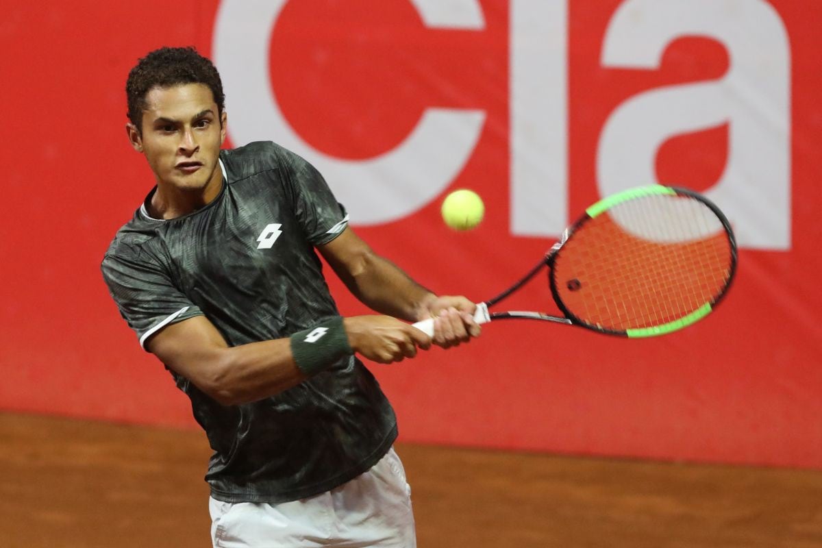 Juan Pablo Varillas, puesto 139 en el ranking ATP, se retiró por primera vez de un partido en el Abierto de Córdoba 2020. (Foto: GEC)