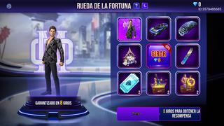 Cómo ganar en Free Fire el premio mayor de la “Rueda de la Fortuna”