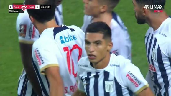 Gol de Kevin Serna para el 1-0 de Alianza Lima vs. Atlético Grau. (Video: L1 MAX)
