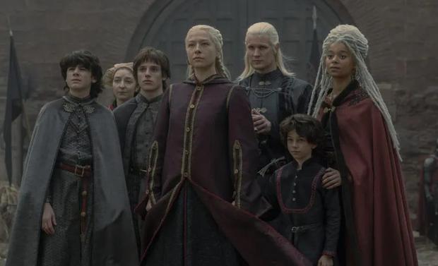 La familia de Rhaenyra durante el octavo episodio de "House of the Dragon" (Foto: HBO)
