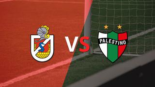Comenzó el segundo tiempo y D. La Serena está empatando con Palestino en el estadio la Portada
