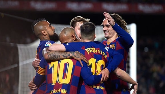 Barcelona derrotó 1-0 a la Real Sociedad, y se colocó líder de LaLiga Santander 2020. (Foto: Getty Images)