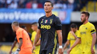 En el debut de Cristiano: Juventus venció 3-2 a Chievo por la Serie A de Italia