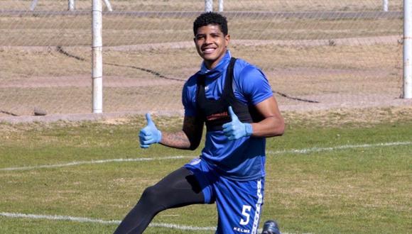 Wilder Cartagena retomó los entrenamientos con Godoy Cruz. (Foto: Instagram)
