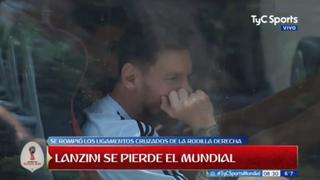 'Che' que duele: la cara de Messi y los cracks de Argentina ante la grave lesión de Manuel Lanzini [VIDEO]