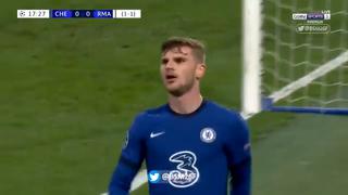No lo cante, no lo grite, no se abracen: el gol anulado a Werner en Real Madrid vs. Chelsea [VIDEO]