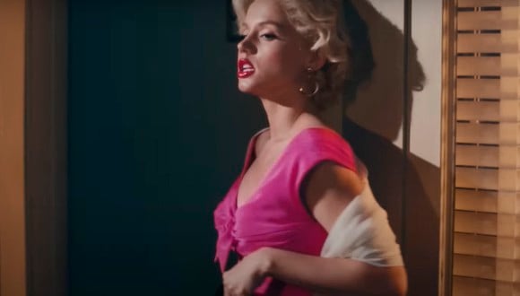 Ana de Armas interpretando a Marilyn Monroe en 'Blonde'. (Foto: Captura/YouTube-Netflix)