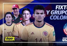 Grupo de Colombia en Copa América 2024: fixture completo, fechas, horarios y calendario