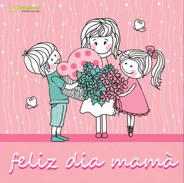 Dedica o comparte esta imagen con tu mamá en el Día de la Madre. (Foto: Internet).