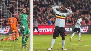 La increíble ocasión de gol que erró Romelu Lukaku en el Holanda-Bélgica