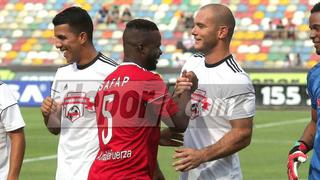 Johnnier Montaño y Adrián Zela hicieron las paces tras pelea en el Boys vs. Municipal