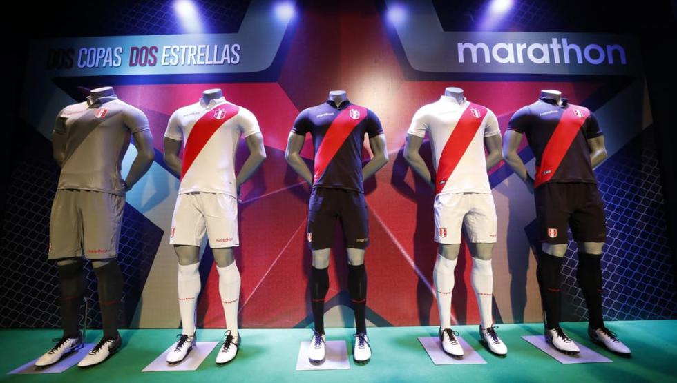 Se presentó la camiseta titular y alterna de la Selección Peruana para la Copa América. (Foto: Piko Tamashiro)