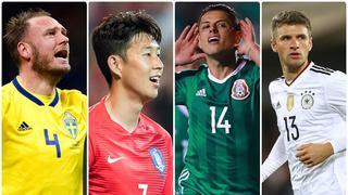 Equipo de ensueño: el brutal once de cracks del Grupo 'F' liderado por Alemania y México en el Mundial 2018