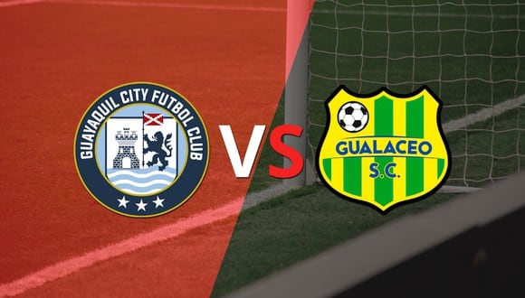 Llega el entretiempo y Guayaquil City y Gualaceo empatan sin goles