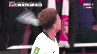 Dele Alli recibió un botellazo en la cabeza y reaccionó contra hinchas [VIDEO]