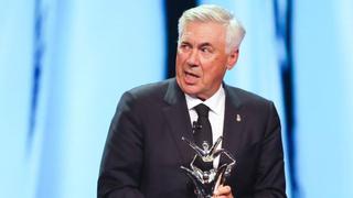 Abre el champagne, ‘Carletto’: Ancelotti fue premiado como el mejor entrenador de la UEFA 2021/22