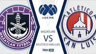 VER Mazatlán vs. San Luis EN VIVO vía TV Azteca: minuto a minuto por la Liga MX