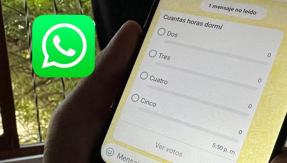 ¿Quieres añadir más opciones a tus encuestas de WhatsApp? Usa este truco. (Foto: Depor - Rommel Yupanqui)