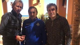 Selección Peruana: Ricardo Gareca llegó a Egipto para ver a Cristian Benavente y se reunió con Ramón Díaz