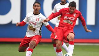 Con gol de Corzo: Selección Peruana venció 1-0 a la Sub 20 en partido de preparación