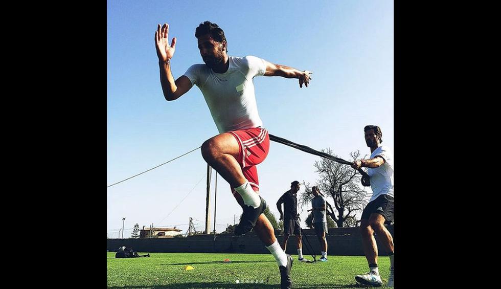 Así entrena Claudio Pizarro para continuar con su carrera. (Foto: Instagram)