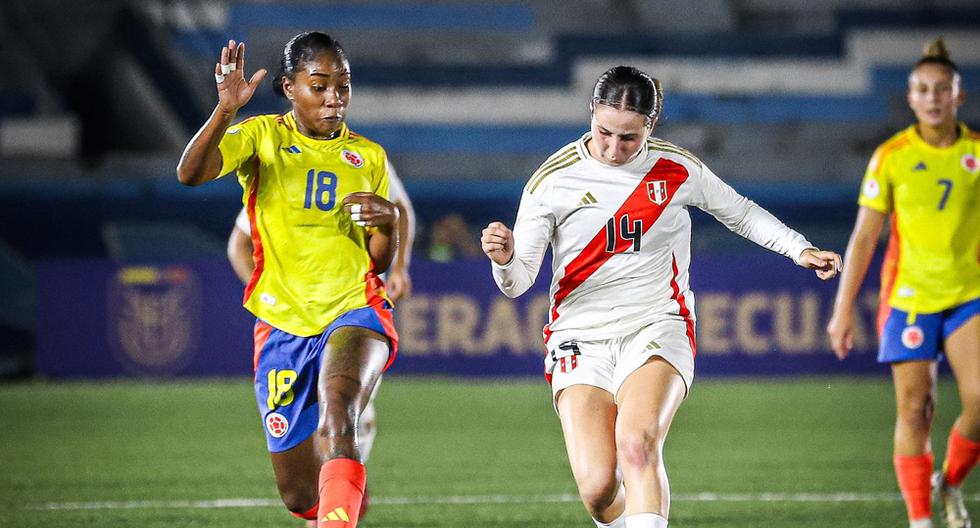 Con un penal: Perú perdió 0-1 ante Colombia por Sudamericano Femenino Sub 20