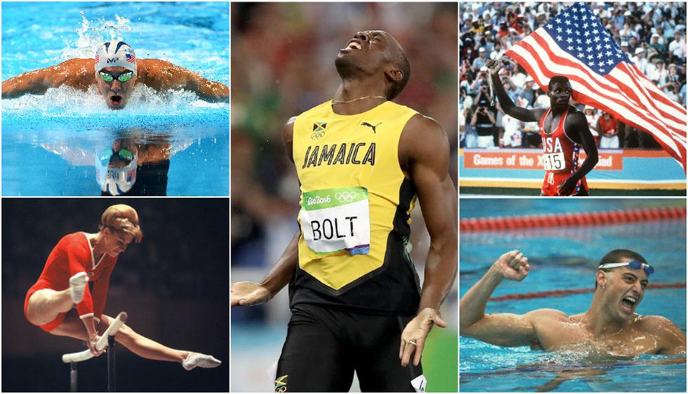 Estos son los deportistas que más medallas de oro han ganado en la historia de los Juegos Olímpicos. (Depor)