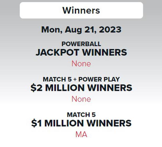Nobody took the jackpot on August 21 (Photo: Powerball)