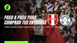 ¡Asegura tu entrada! sigue estos pasos para asistir al Perú vs. Paraguay