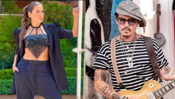 Galilea Montijo confiesa que su ‘crush’ es Johnny Depp: “Si lo veo me desmayo”. (Foto: Instagram).