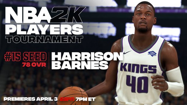 Harrison Barnes. (Foto: Twitter @NBA2K)